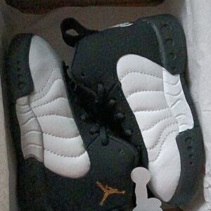 Kids Black and White Sneakers